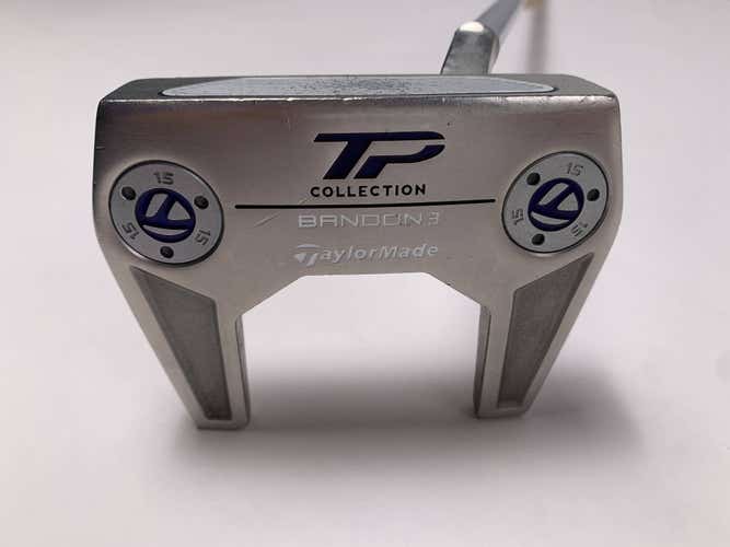 TaylorMade TP Hydroblast Bandon 3 Putter 33" SuperStroke Pistol GTR 1.0 Mens RH