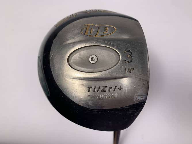 Ping T i3 3 Fairway Wood 14* 350 Series Regular Graphite Mens RH Midsize Grip