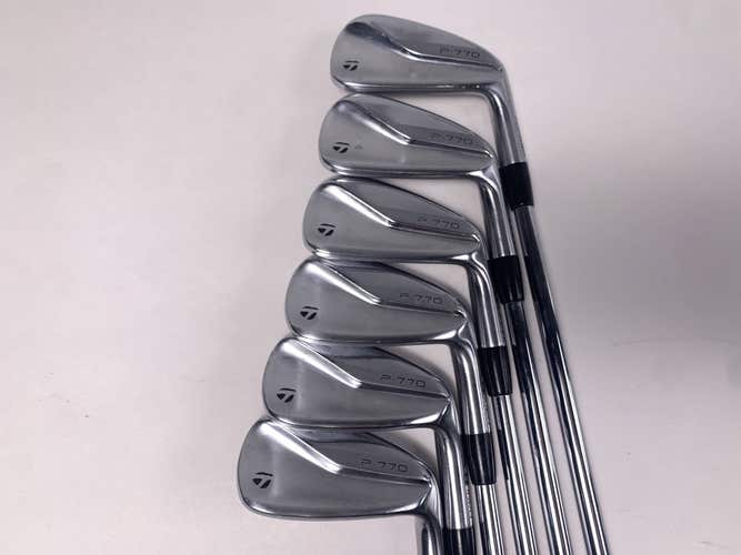 TaylorMade P770 2020 Iron Set 5-PW Project X LZ 6.0 120g Stiff Steel Mens RH
