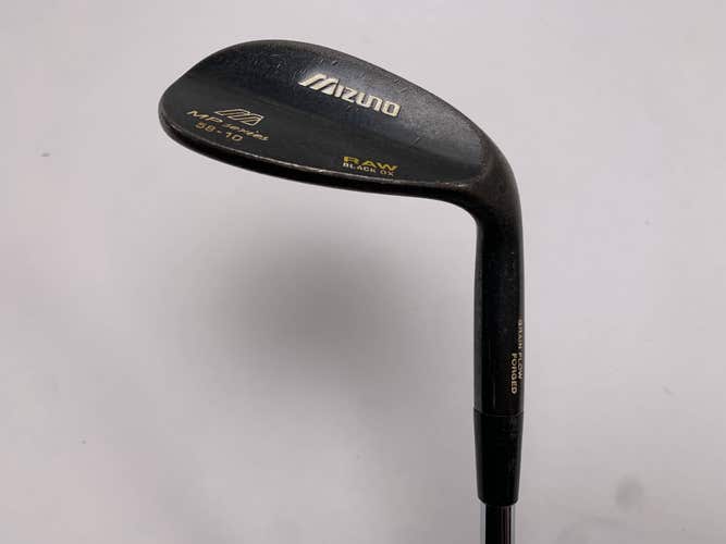 Mizuno MP Series Raw Black OX Lob Wedge LW 58* 10 DG Wedge Steel Mens RH
