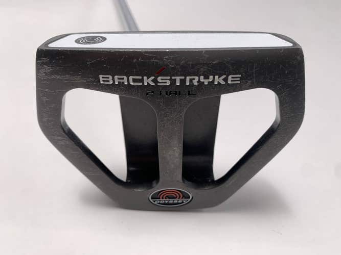 Odyssey Backstryke 2-Ball Putter 35" Superstroke Pistol 1.0 Mens LH