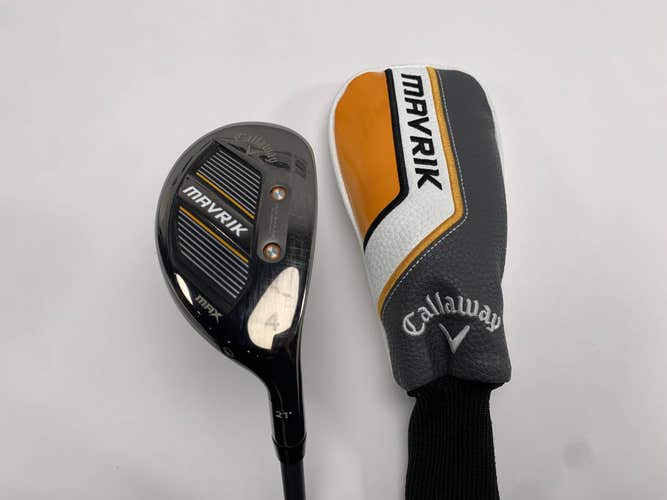 Callaway Mavrik Max 4 Hybrid 21* Project X Catalyst 5.0 55g Senior RH HC