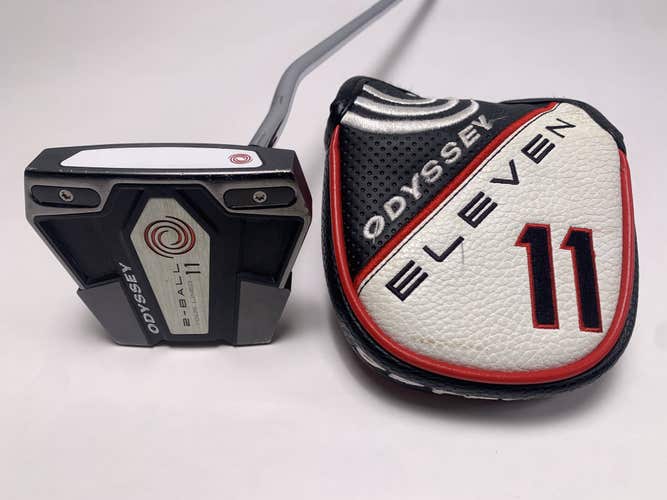 Odyssey 2-Ball Eleven Tour Lined Putter 35" Mens RH HC