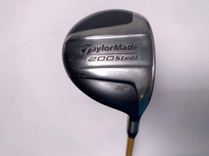 TaylorMade 200 Steel 2 Fairway Wood 13* ProForce 75 Gold Stiff Graphite Mens RH