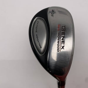 Nickent 3DX Ironwood 4 Hybrid 23* Aldila NV Green 75g Senior Graphite Mens RH