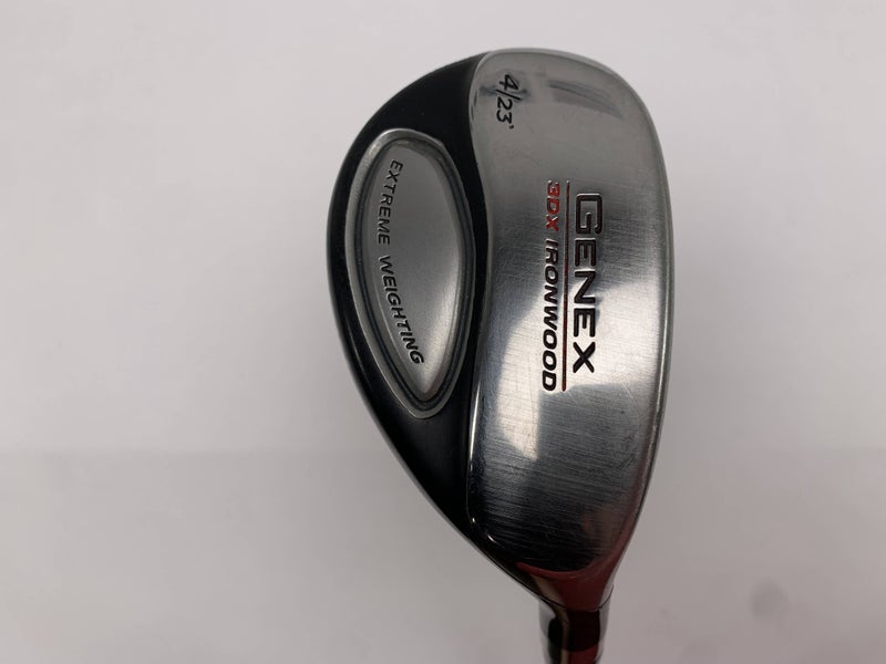 Nickent 3DX Ironwood 4 Hybrid 23* Aldila NV Green 75g Senior Graphite Mens RH