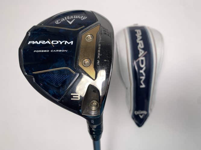 Callaway Paradym 3 Fairway Wood 15* Aldila Ascent 50g Senior Graphite Mens RH HC