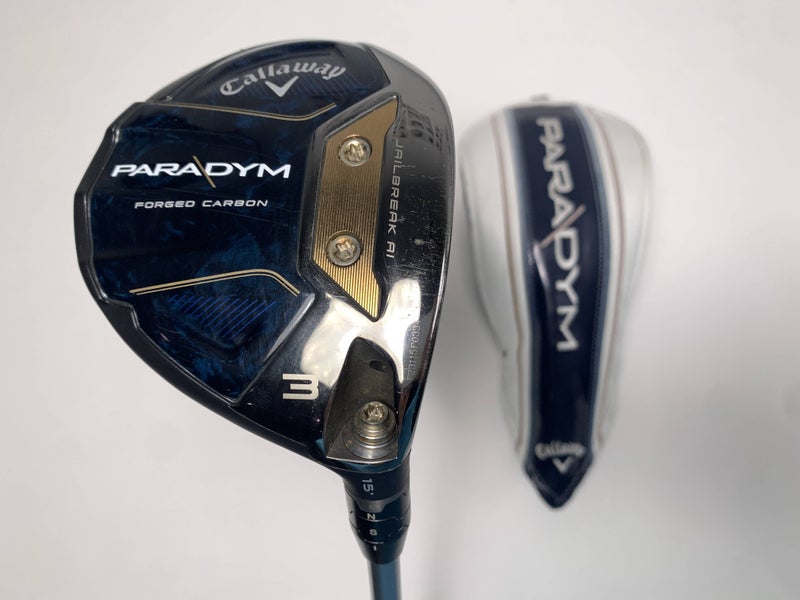 Callaway Paradym 3 Fairway Wood 15* Aldila Ascent 50g Senior Graphite Mens RH HC