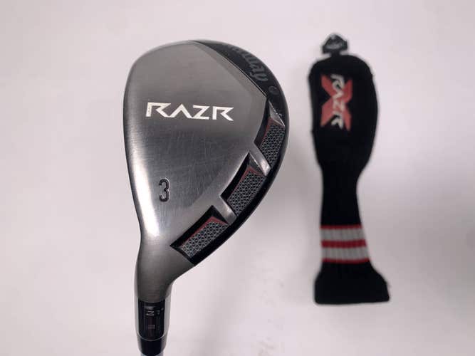 Callaway Razr X 3 Hybrid 21* Regular Graphite Mens LH HC