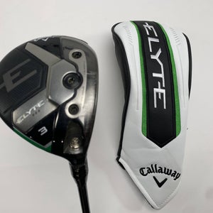 Callaway Elyte Triple Diamond 3 Fairway Wood 15* LinQ M40X Stiff Mens RH HC