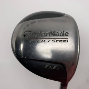 TaylorMade 200 Steel Driver 9.5* R-80 Regular Steel Mens RH