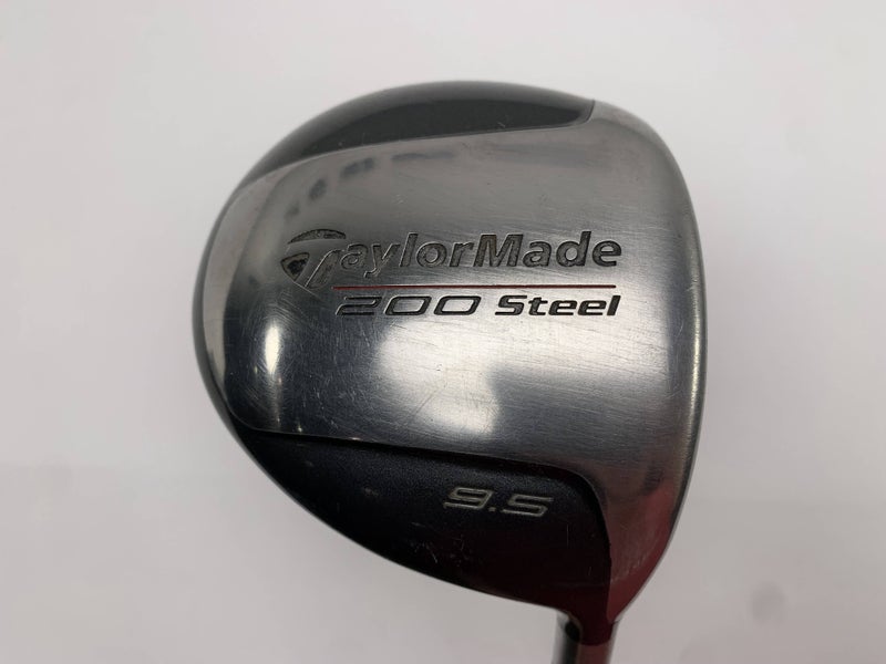 TaylorMade 200 Steel Driver 9.5* R-80 Regular Steel Mens RH