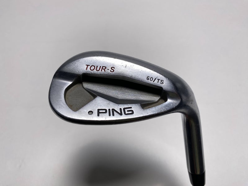 Ping Tour-S Chrome Lob Wedge LW 60* Black Dot KBS Tour Wedge Steel Mens RH