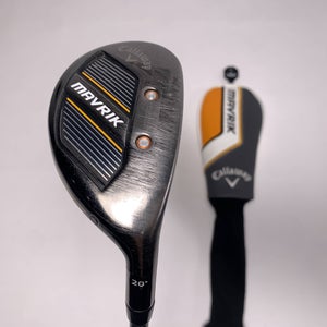 Callaway Mavrik 4 Hybrid 20* Project X Catalyst 5.5 65g Regular Mens RH HC