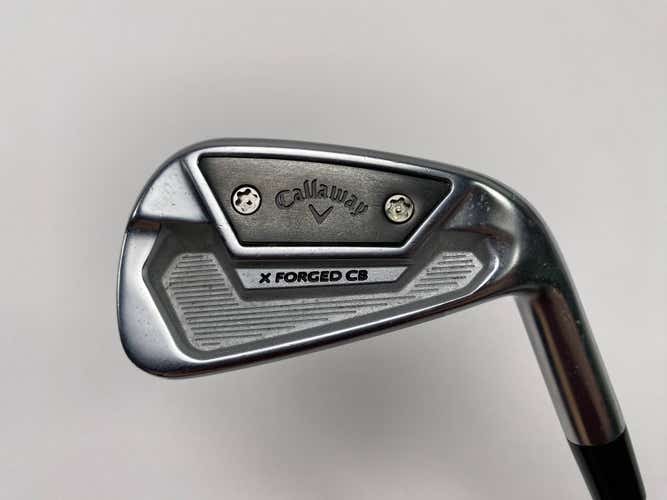 Callaway X Forged CB 21 Single 7 Iron Project X IO 5.5 Regular Steel Mens RH