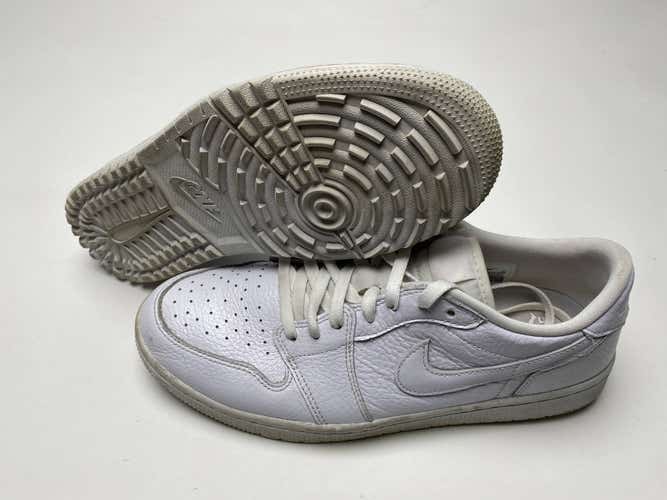 Jordan 1 Low G Golf Shoes White Men's SZ 11.5 ( DD9315-101 )