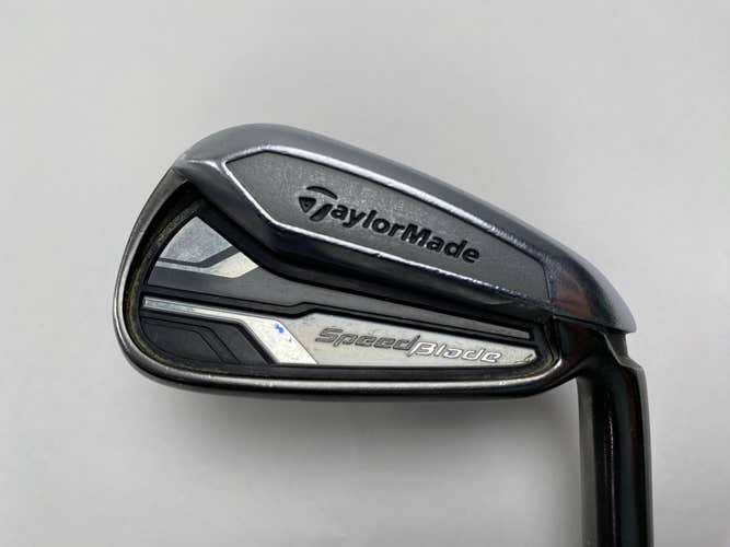 TaylorMade Speedblade Single 6 Iron VeloxT 75g Stiff Graphite Mens RH