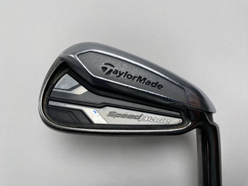 TaylorMade Speedblade Single 6 Iron VeloxT 75g Stiff Graphite Mens RH