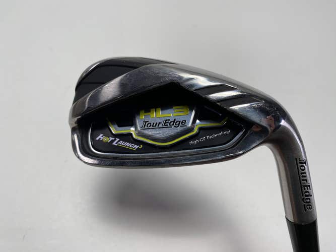 Tour Edge Hot Launch 3 Single 7 Iron 2* Up KBS Tour 90 Stiff Steel Mens RH