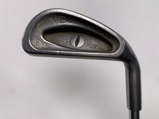 Ping Eye Single 6 Iron Black Dot ZZ Lite Stiff Steel Mens RH Rattle