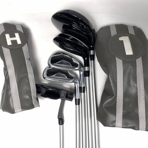 Powerbilt Club Set Driver 5H 7i PW Putter Youth Graphite Junior RH HC