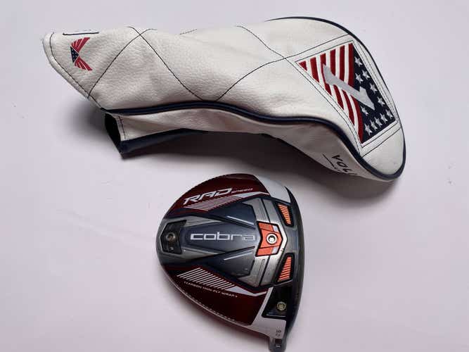 Cobra RAD Speed Voilition Driver 9* HEAD ONLY Mens RH HC