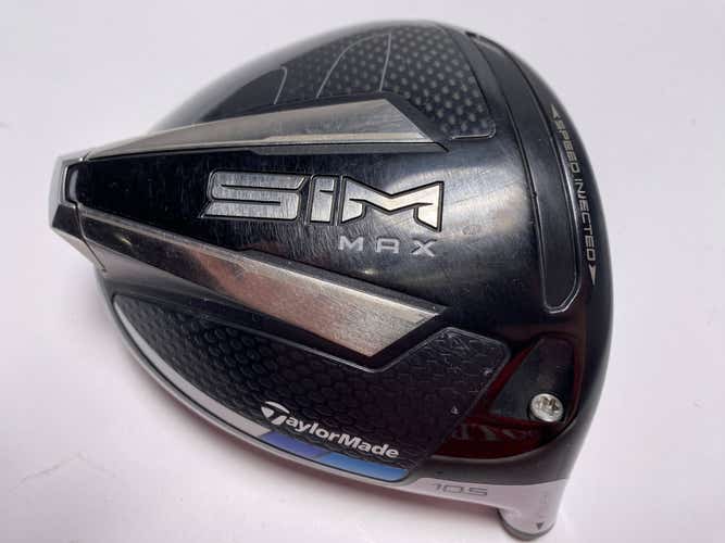TaylorMade SIM MAX Driver 10.5* HEAD ONLY Mens RH