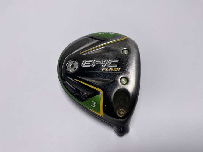 Callaway EPIC Flash 3 Fairway Wood 15* HEAD ONLY Mens RH
