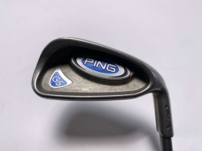 Ping G5 Single 7 Iron Blue Dot 1* Up TFC 100 I Stiff Graphite Mens RH