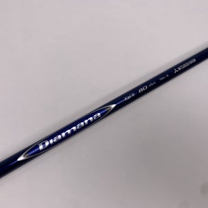 Mitsubishi Rayon Diamana Kai'li 80x5ct 80g XStiff Driver Shaft 44.25"-Taylormade