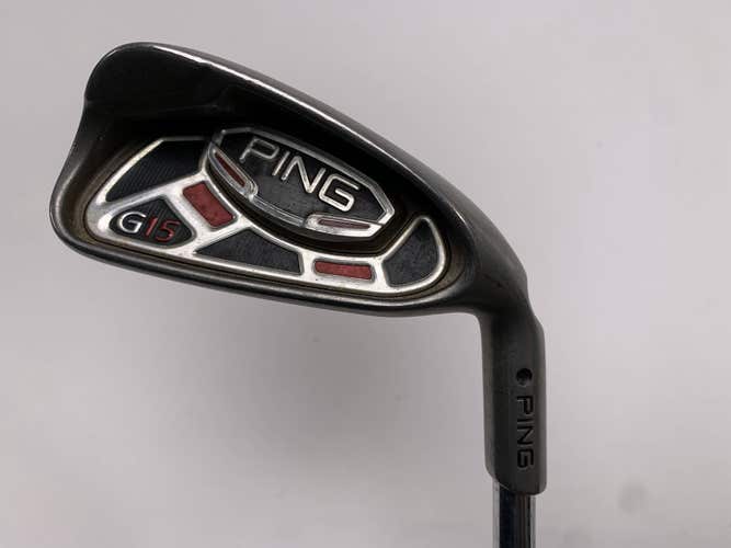 Ping G15 Single 4 Iron Black Dot AWT Stiff Steel Mens RH Midsize Grip