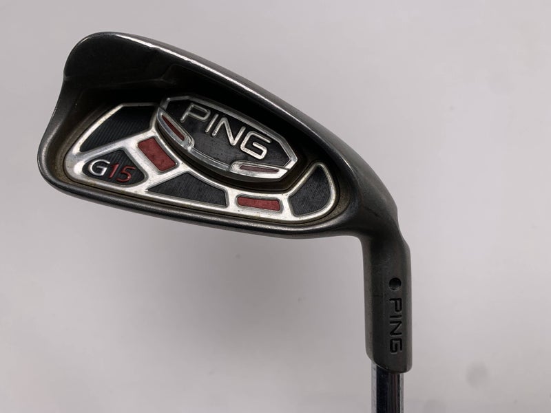 Ping G15 Single 4 Iron Black Dot AWT Stiff Steel Mens RH Midsize Grip