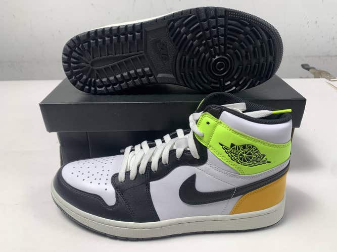 Air Jordan 1 High G Athletic Shoes White Men's SZ 11 (DQ0660-105)