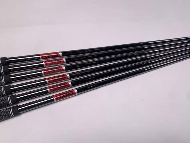 KBS $-Taper 120 120g Stiff Steel Iron Set 6 Shafts 34.75''-37.25''- Pull 0.355