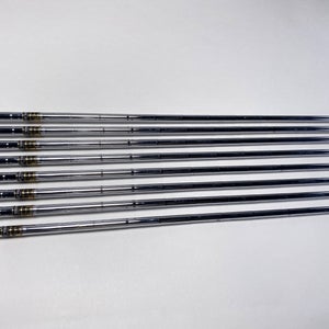 True Temper Dynamic Gold X100 XStiff Iron Set 8 Shafts 34''-37.75''- Pull 0.355