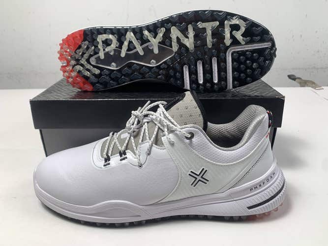 Payntr X 002 F Waterproof Golf Shoes White Men's SZ 11.5 (002 F)