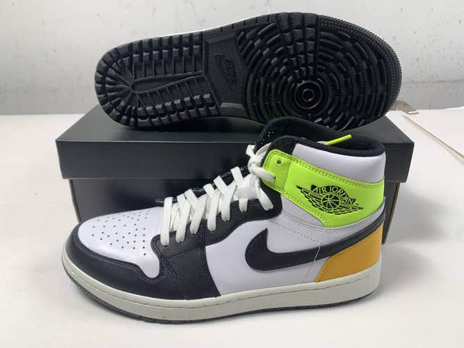 Air Jordan 1 High G Athletic Shoes White Men's SZ 12 (DQ0660-105)