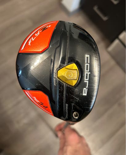 Cobra Fly-Z + 3-4 Fairway Wood Matrix VLCT-St 75g Stiff Graphite Mens RH +cover