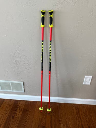 40in (100cm) Leki World Cup Lite SL Ski Poles (Used)