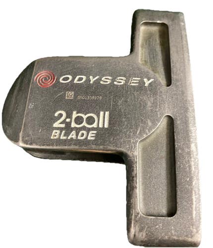 Odyssey XDF 2 Ball Blade Putter RH Steel 35" Label Factory Grip Good Condition
