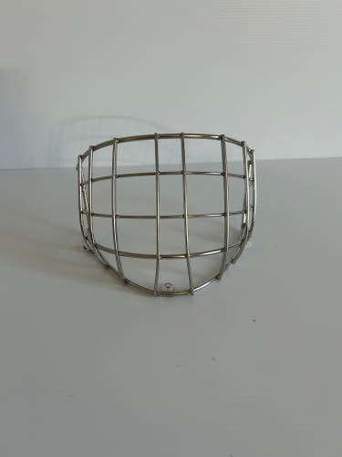 New Silver Goalie Cage