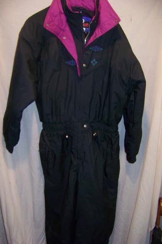 Vintage Rawiks Insulated One Piece Snow Ski Suit, Women's Large