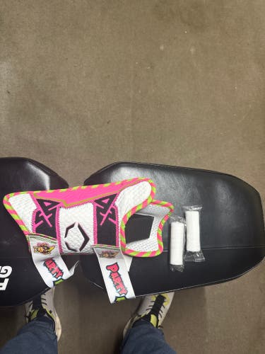 Lefty Batter Pink Senior EvoShield Leg guard Shin Guards (New)