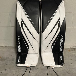 Large Bauer Vapor X5 Pro Goalie Leg Pads (Used)