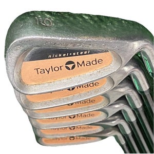 TaylorMade FiresoIe 4-9 Iron Set RH S-90 Stiff Bubble Graphite 5i 38" Good Grips