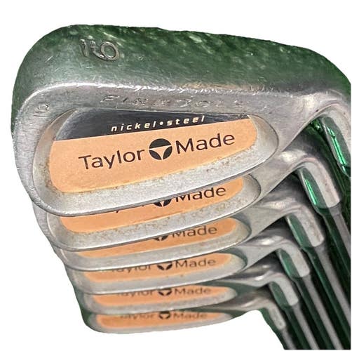 TaylorMade FiresoIe 4-9 Iron Set RH S-90 Stiff Bubble Graphite 5i 38" Good Grips