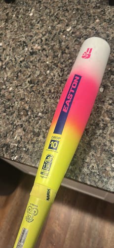 2026 Easton Dub Composite USSSA Certified Bat (-10) 18 oz 28" (Used)