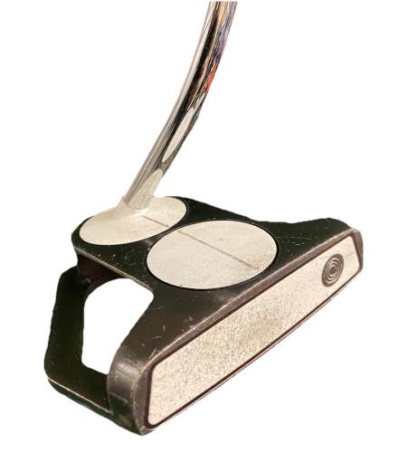 Odyssey Backstryke 2-Ball Center Shaft Mallet Putter RH 35" New Jumbo Grip Nice