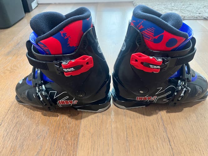 Mondo 20 & 20.5 Unisex K2 Indy 2 Ski Boots (Used)