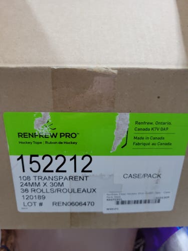 Renfrew (New) Clear Tape (33 rolls)